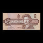 Canada, Banque du Canada, 2 dollars <br /> 1986
