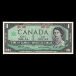 Canada, Banque du Canada, 1 dollar <br /> 1967