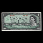 Canada, Banque du Canada, 1 dollar <br /> 1967