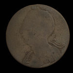 Canada, inconnu, 1/2 penny <br /> 1838