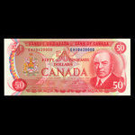 Canada, Banque du Canada, 50 dollars <br /> 1975