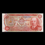 Canada, Banque du Canada, 50 dollars <br /> 1975
