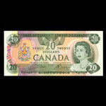Canada, Banque du Canada, 20 dollars <br /> 1979
