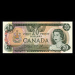 Canada, Banque du Canada, 20 dollars <br /> 1979