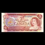 Canada, Banque du Canada, 2 dollars <br /> 1974