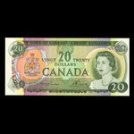 Canada, Banque du Canada, 20 dollars <br /> 1969
