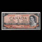 Canada, Banque du Canada, 2 dollars <br /> 1954