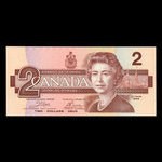 Canada, Banque du Canada, 2 dollars <br /> 1986