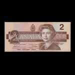 Canada, Banque du Canada, 2 dollars <br /> 1986