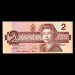 Canada, Banque du Canada, 2 dollars <br /> 1986