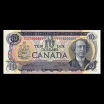 Canada, Banque du Canada, 10 dollars <br /> 1971