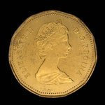 Canada, Élisabeth II, 1 dollar <br /> 1987