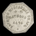 Canada, Raymond Mercantile Co. Ltd., 1 dollar <br /> 15 septembre 1944