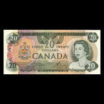 Canada, Banque du Canada, 20 dollars <br /> 1979