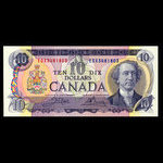 Canada, Banque du Canada, 10 dollars <br /> 1971