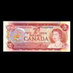 Canada, Banque du Canada, 2 dollars <br /> 1974