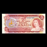 Canada, Banque du Canada, 2 dollars <br /> 1974