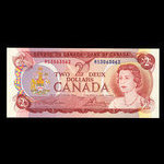 Canada, Banque du Canada, 2 dollars <br /> 1974