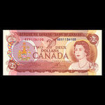 Canada, Banque du Canada, 2 dollars <br /> 1974