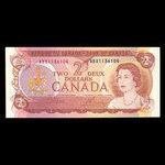 Canada, Banque du Canada, 2 dollars <br /> 1974
