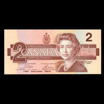 Canada, Banque du Canada, 2 dollars <br /> 1986