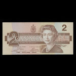 Canada, Banque du Canada, 2 dollars <br /> 1986