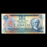 Canada, Banque du Canada, 5 dollars <br /> 1979