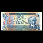 Canada, Banque du Canada, 5 dollars <br /> 1979
