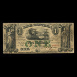 Canada, Banque de Montréal, 1 dollar <br /> 1 janvier 1849