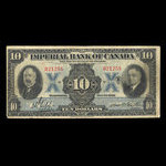 Canada, Imperial Bank of Canada, 10 dollars <br /> 1 novembre 1933