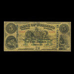 Canada, Bank of Toronto (The), 5 dollars <br /> 1 février 1906