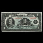 Canada, Banque du Canada, 1 dollar <br /> 1935