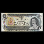 Canada, Banque du Canada, 1 dollar <br /> 1973