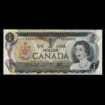 Canada, Banque du Canada, 1 dollar <br /> 1973