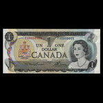 Canada, Banque du Canada, 1 dollar <br /> 1973