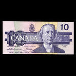 Canada, Banque du Canada, 10 dollars <br /> 1989