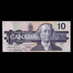 Canada, Banque du Canada, 10 dollars <br /> 1989