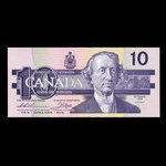 Canada, Banque du Canada, 10 dollars <br /> 1989