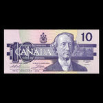 Canada, Banque du Canada, 10 dollars <br /> 1989