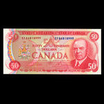 Canada, Banque du Canada, 50 dollars <br /> 1975