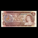 Canada, Banque du Canada, 2 dollars <br /> 1974