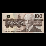 Canada, Banque du Canada, 100 dollars <br /> 1988