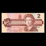 Canada, Banque du Canada, 2 dollars <br /> 1986