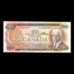 Canada, Banque du Canada, 100 dollars <br /> 1975