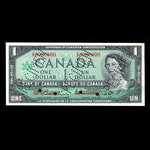 Canada, Banque du Canada, 1 dollar <br /> 1967