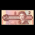 Canada, Banque du Canada, 2 dollars <br /> 1986