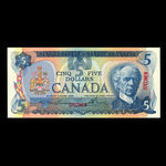 Canada, Banque du Canada, 5 dollars <br /> 1979