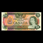 Canada, Banque du Canada, 20 dollars <br /> 1979