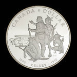 Canada, Élisabeth II, 1 dollar <br /> 1990
