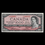 Canada, Banque du Canada, 1,000 dollars <br /> 1954